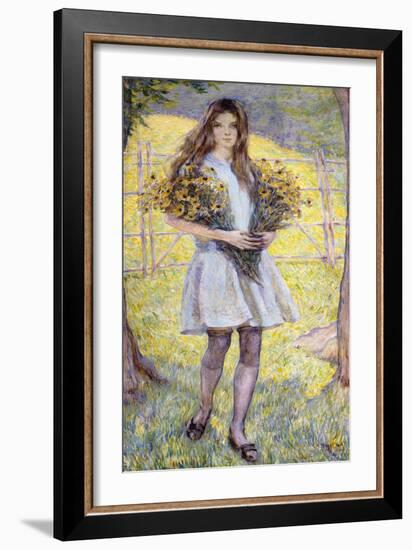 Black-Eyed Susans, 1921-Robert Payton Reid-Framed Giclee Print