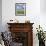 Black-Eyed Susans and Clouds, Oldham County, Kentucky, USA-Adam Jones-Framed Photographic Print displayed on a wall