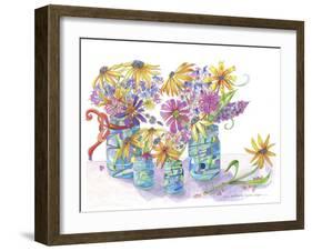 Black Eyed Susans For Jean-Lisa Katharina-Framed Giclee Print