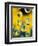 Black-Eyed Susans Seen Through Water Droplets-Adam Jones-Framed Photographic Print