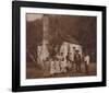 Black Family at the Hermitage, Savannah, 1907-null-Framed Giclee Print