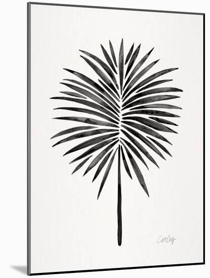 Black Fan Palm-Cat Coquillette-Mounted Art Print