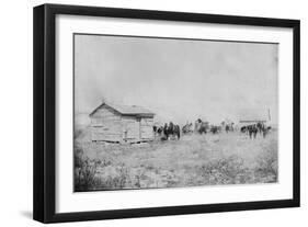 Black Farmers In Oklahoma-George F. Gibbs-Framed Premium Giclee Print