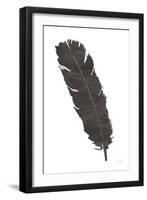 Black Feather V-Chris Paschke-Framed Art Print