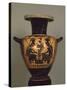 Black Figure Hydria: Achilles and Ajax Playing Dice-null-Stretched Canvas