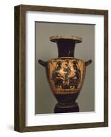 Black Figure Hydria: Achilles and Ajax Playing Dice-null-Framed Giclee Print