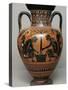 Black-Figure Pottery, Attic Amphora Depicting Achilles and Ajax Playing Dice-null-Stretched Canvas