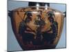 Black-Figure Pottery, Hydria Depicting Achilles and Ajax Playing Dice before Athena-null-Mounted Giclee Print
