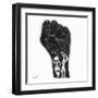 Black Fist-Taylor Greene-Framed Art Print