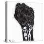 Black Fist-Taylor Greene-Stretched Canvas