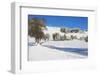 Black Forest Farmhouses in Winter Near Sankt Peter (Saint Peter)-Miles Ertman-Framed Photographic Print