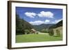 Black Forest House, Gutachtal Valley, Black Forest, Baden Wurttemberg, Germany, Europe-Markus Lange-Framed Photographic Print