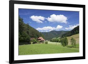 Black Forest House, Gutachtal Valley, Black Forest, Baden Wurttemberg, Germany, Europe-Markus Lange-Framed Photographic Print