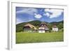 Black Forest Houses, Gutachtal Valley, Black Forest, Baden Wurttemberg, Germany, Europe-Markus Lange-Framed Photographic Print