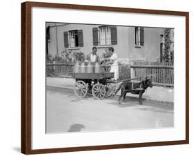 Black Forest Milk Cart-null-Framed Photographic Print