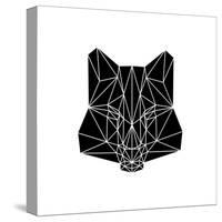 Black Fox-Lisa Kroll-Stretched Canvas