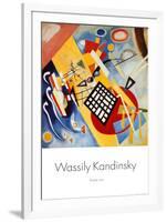 Black Frame-Wassily Kandinsky-Framed Art Print