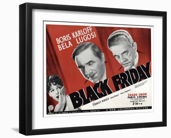 Black Friday, 1949-null-Framed Art Print