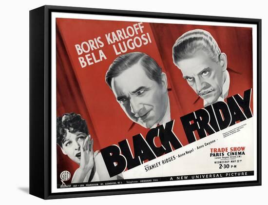 Black Friday, 1949-null-Framed Stretched Canvas