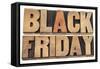 Black Friday-PixelsAway-Framed Stretched Canvas