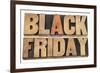 Black Friday-PixelsAway-Framed Art Print