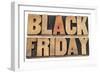 Black Friday-PixelsAway-Framed Art Print