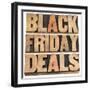 Black Friday-PixelsAway-Framed Art Print