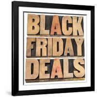 Black Friday-PixelsAway-Framed Art Print