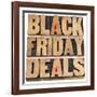 Black Friday-PixelsAway-Framed Art Print