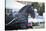 Black Friesian Horse Carriage Driving-olgaru79-Stretched Canvas