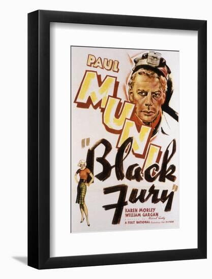 Black Fury, Paul Muni, 1935-null-Framed Photo