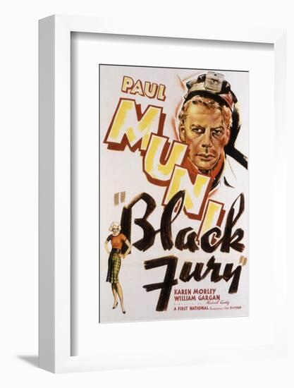 Black Fury, Paul Muni, 1935-null-Framed Photo