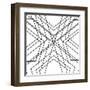 Black Geo-SD Graphics Studio-Framed Art Print