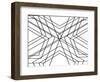 Black Geo-SD Graphics Studio-Framed Art Print