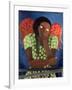 Black Girl with Wings-Laura James-Framed Giclee Print