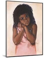 Black Girl-Judy Mastrangelo-Mounted Giclee Print