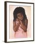 Black Girl-Judy Mastrangelo-Framed Giclee Print