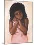 Black Girl-Judy Mastrangelo-Mounted Giclee Print