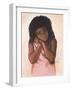 Black Girl-Judy Mastrangelo-Framed Giclee Print