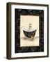 Black Gold Bath-Jace Grey-Framed Art Print