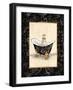 Black Gold Bath-Jace Grey-Framed Art Print