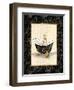 Black Gold Bath-Jace Grey-Framed Art Print