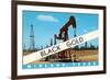 Black Gold, Midland, Texas-null-Framed Premium Giclee Print