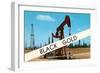 Black Gold, Oil Field-null-Framed Art Print