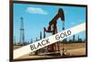 Black Gold, Oil Field-null-Framed Art Print