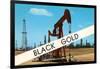 Black Gold, Oil Field-null-Framed Art Print