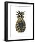 Black Gold Pineapple-Amanda Greenwood-Framed Art Print