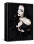 Black Gothic Dream-Lynne Davies-Framed Stretched Canvas