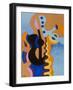 Black Guitar, 2009-Jan Groneberg-Framed Giclee Print