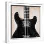 Black Guitar-Hakimipour-ritter-Framed Art Print